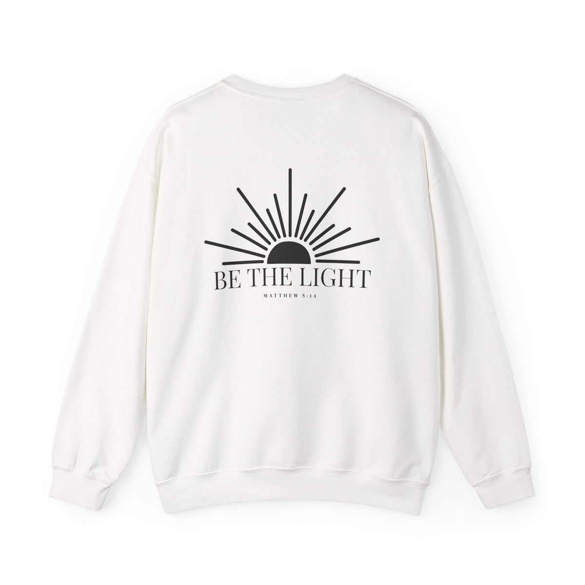 "Be the light" Men's Crewneck