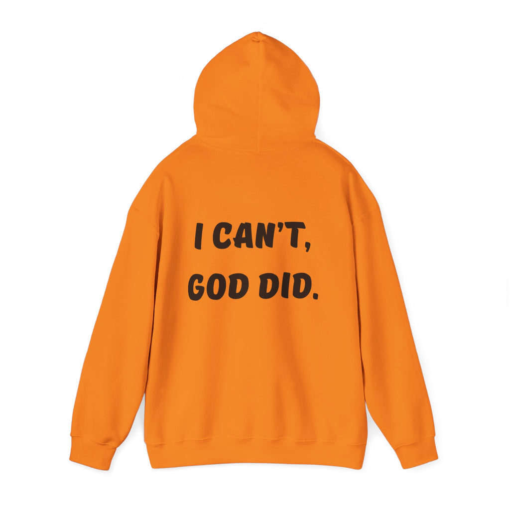 "I can't, God did." Men's Sweatshirt