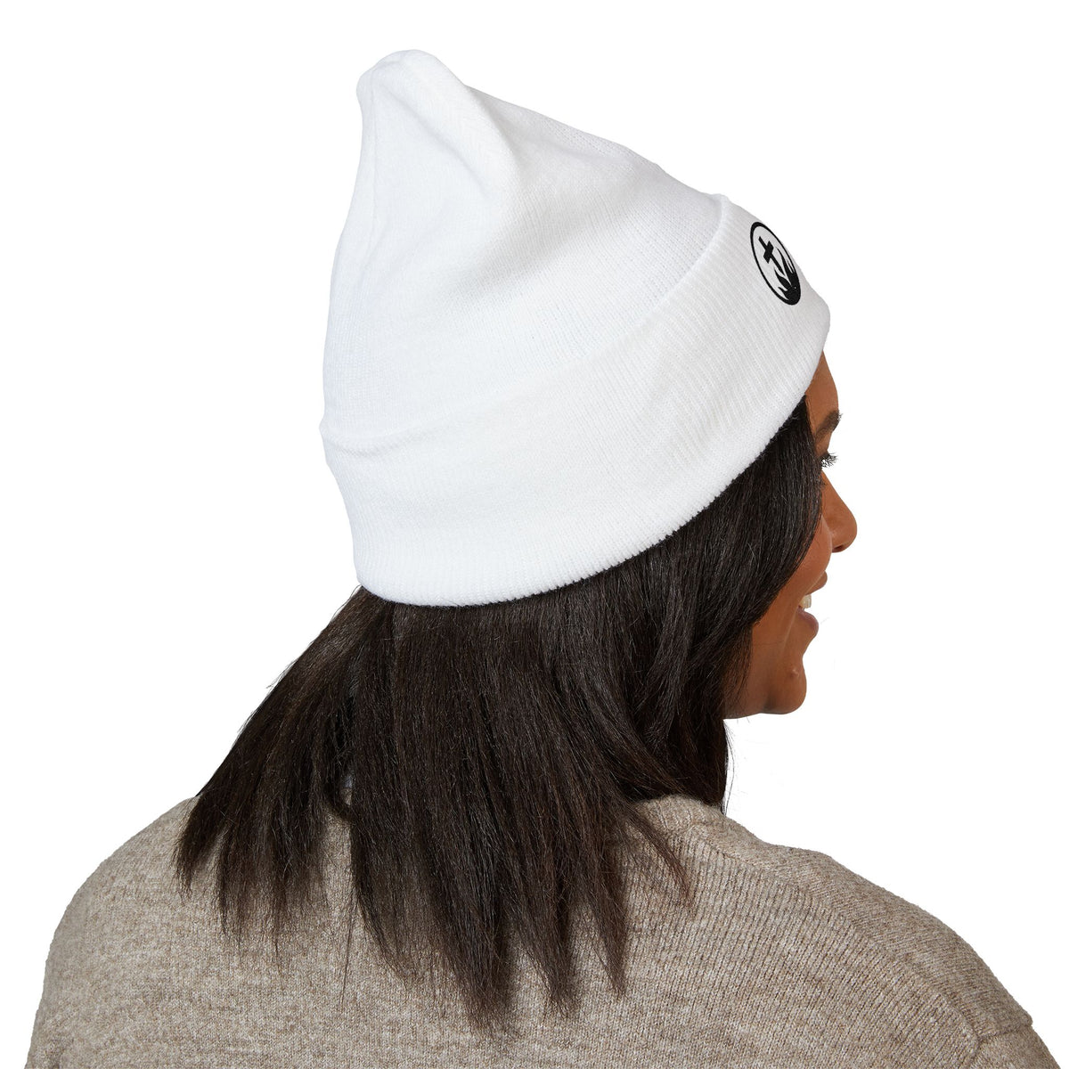 "Discover Life Co"  Embroidered Cuffed Beanie