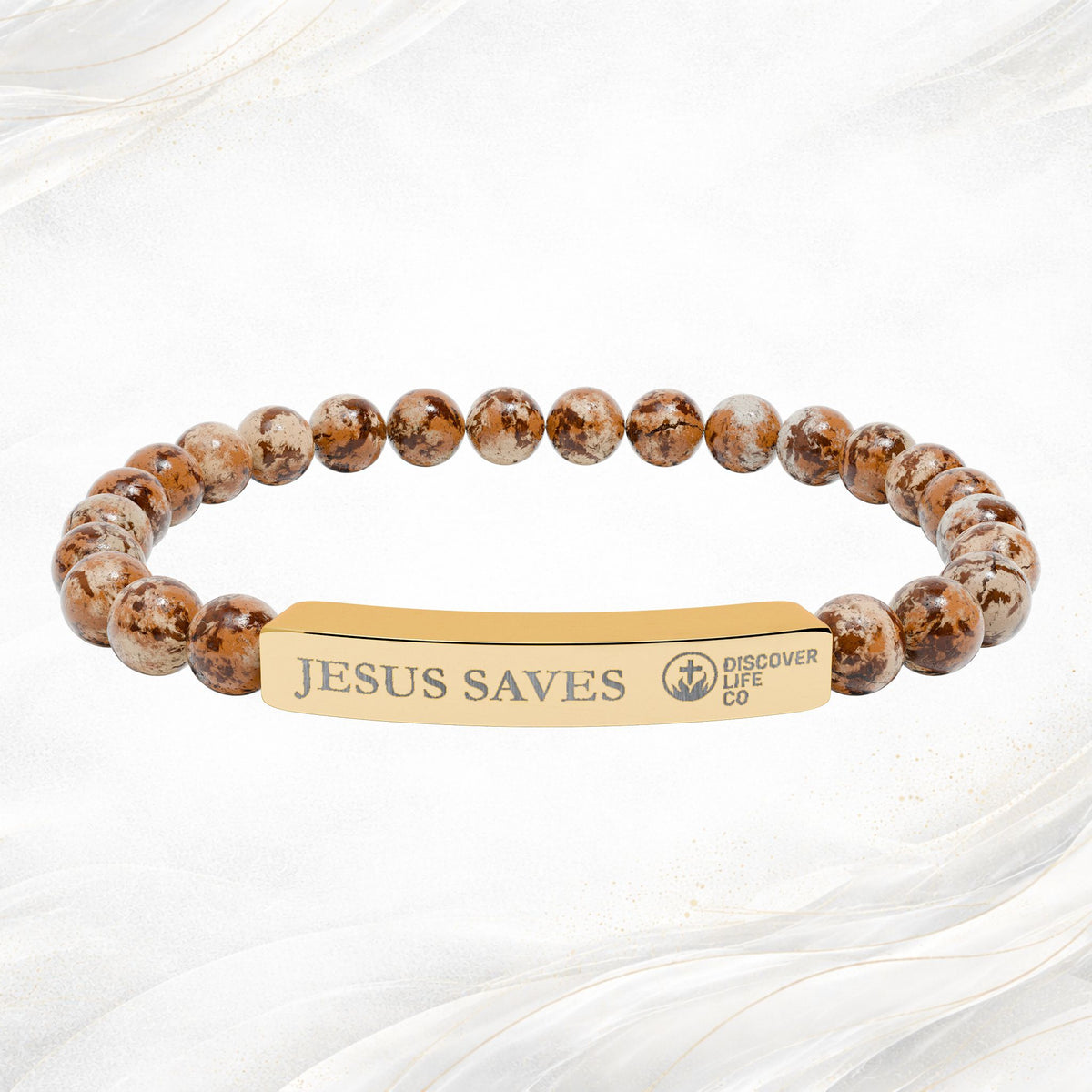 "Jesus Saves" Never Alone Bracelets