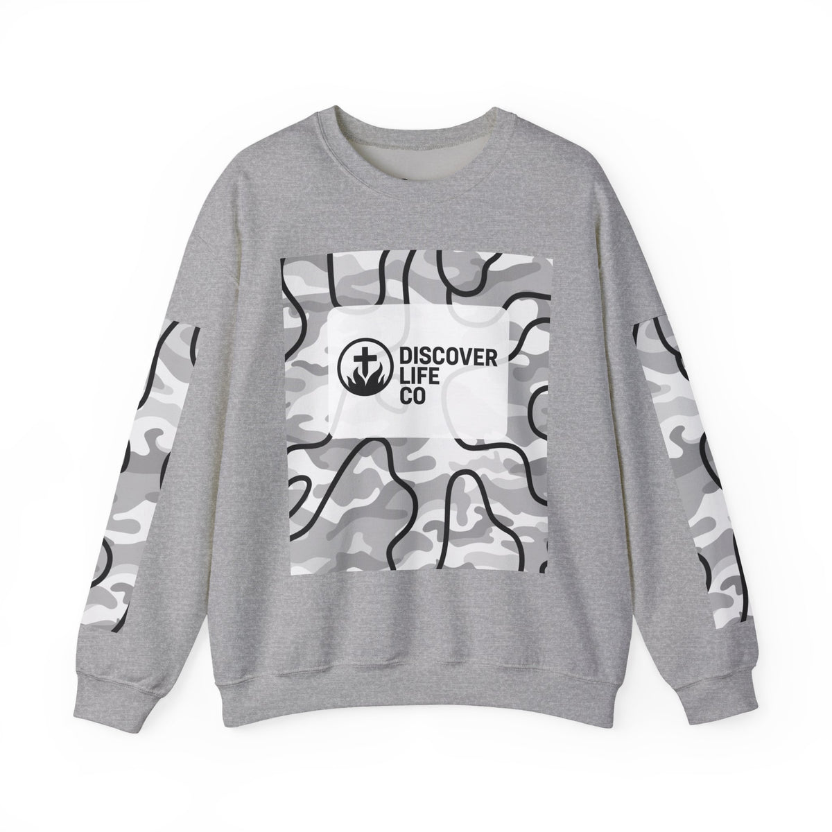 "Hope" Men's Camo Crewneck