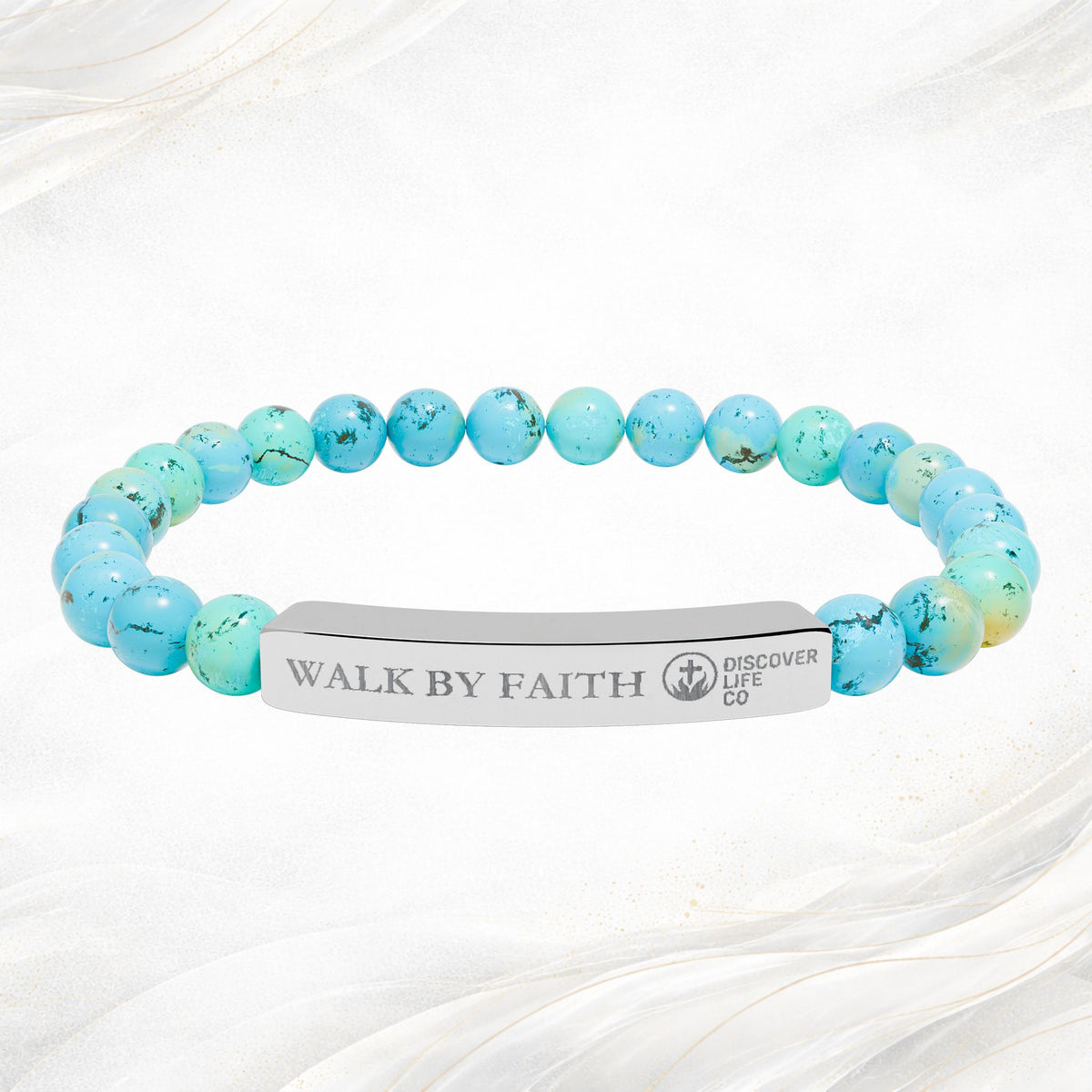 "Walk By Faith" Never Alone Bracelets