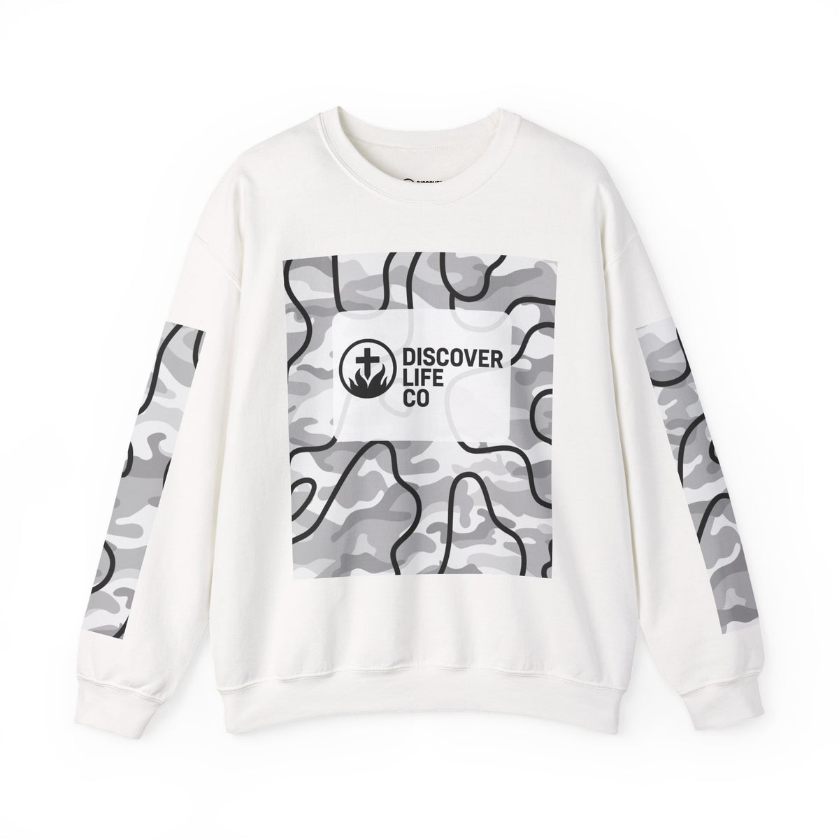 "Blessed" Men's Camo Crewneck