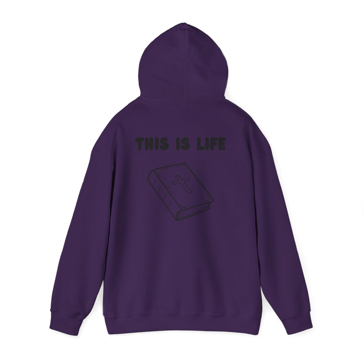 "This is life, bible" Men's Sweatshirt