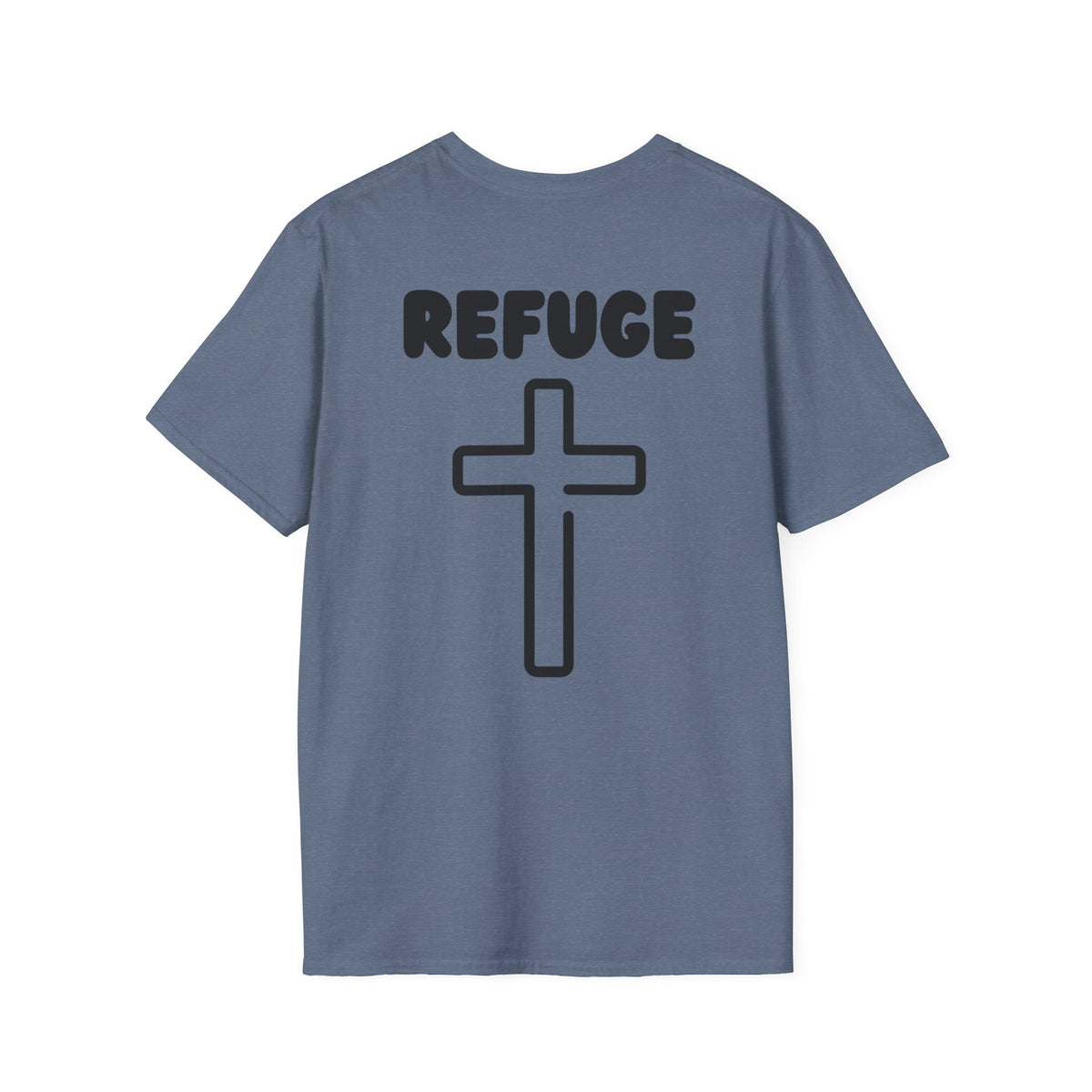 "Refuge, Cross" Men's T-Shirt
