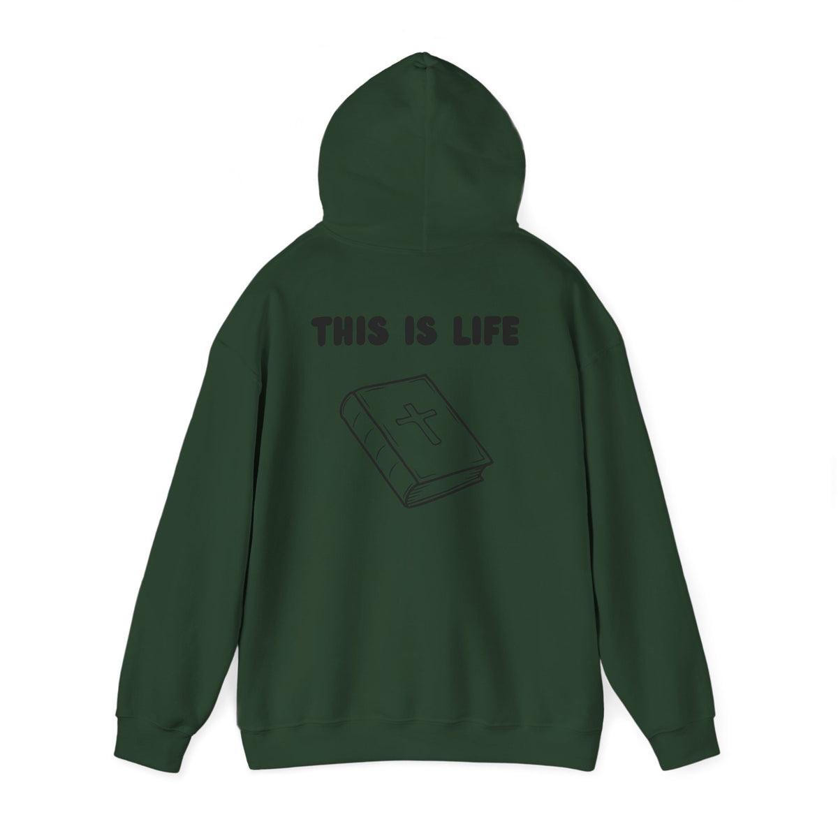 "This is life, bible" Men's Sweatshirt