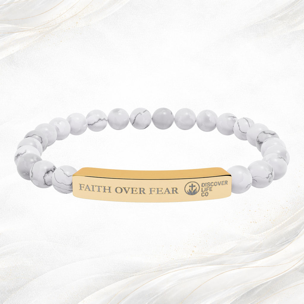 "Faith Over Fear" Never Alone Bracelets