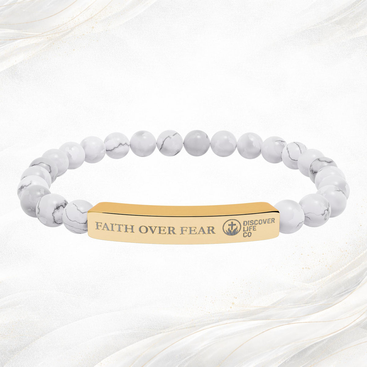 "Faith Over Fear" Never Alone Bracelets