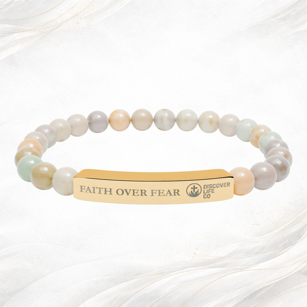 "Faith Over Fear" Never Alone Bracelets