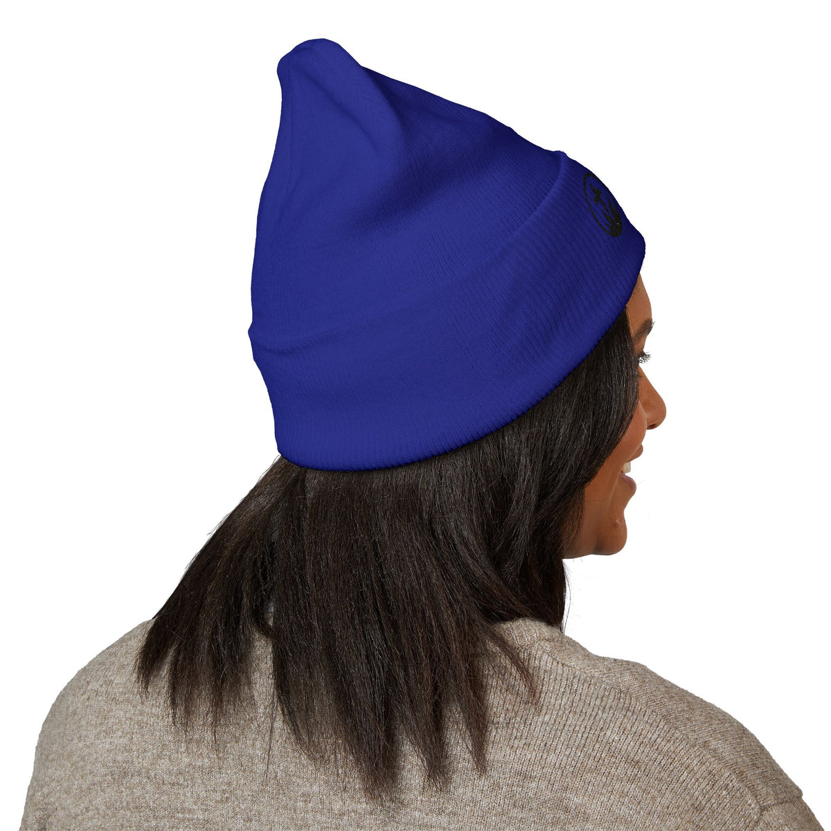"Discover Life Co"  Embroidered Cuffed Beanie
