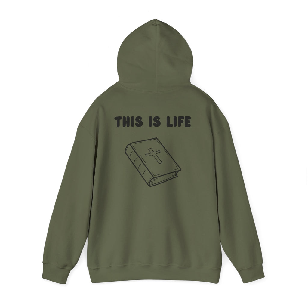 "This is life, bible" Men's Sweatshirt