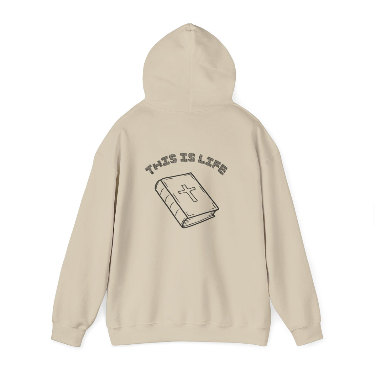 "This is life, Bible" Men's Sweatshirt