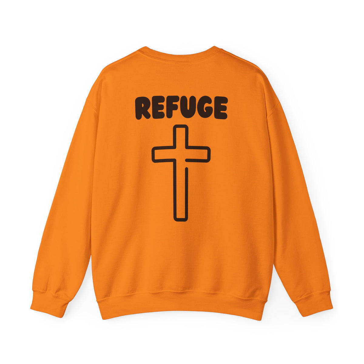 "Refuge, Cross" Men's Crewneck