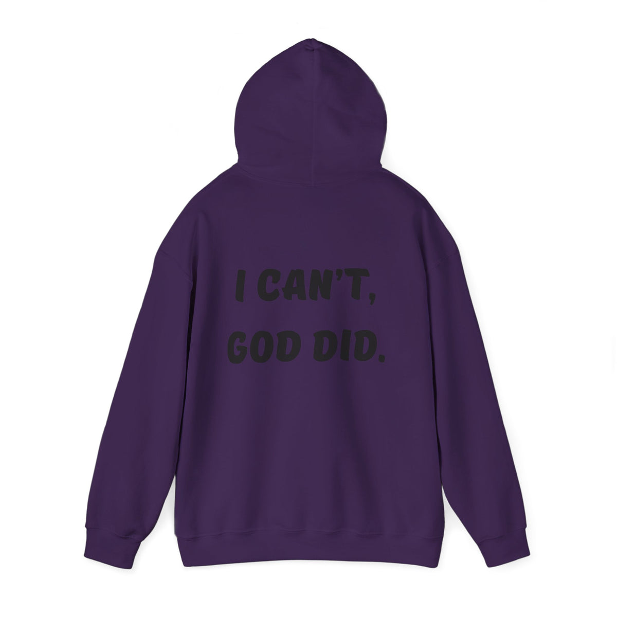 "I can't, God did." Men's Sweatshirt