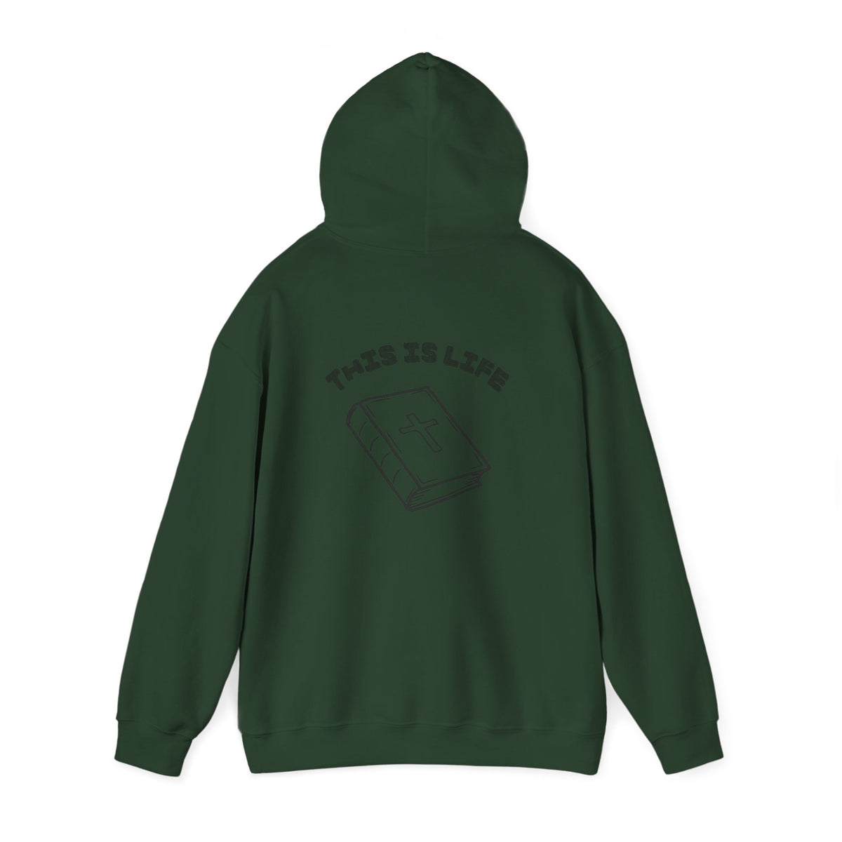 "This is life, Bible" Men's Sweatshirt