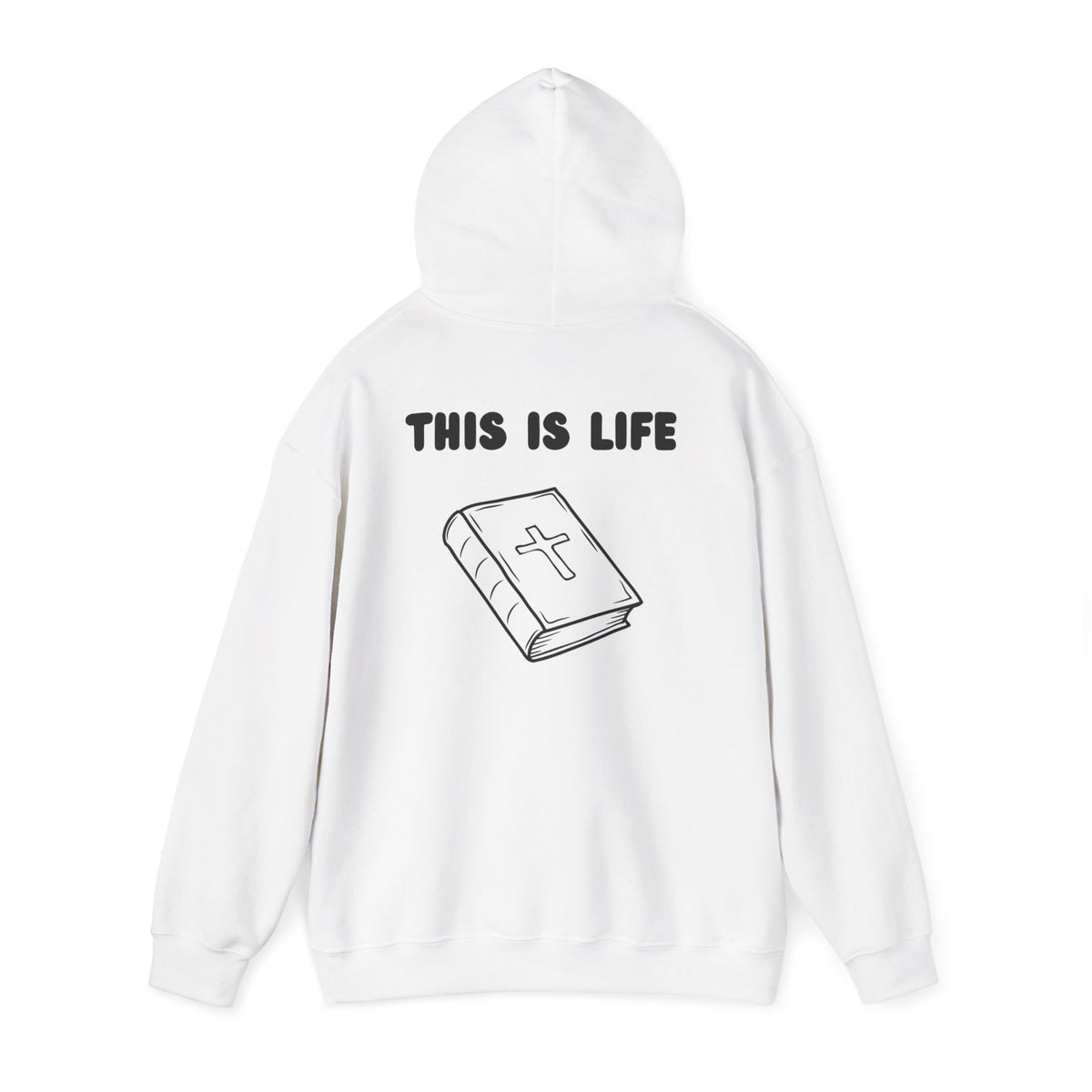 "This is life, bible" Men's Sweatshirt