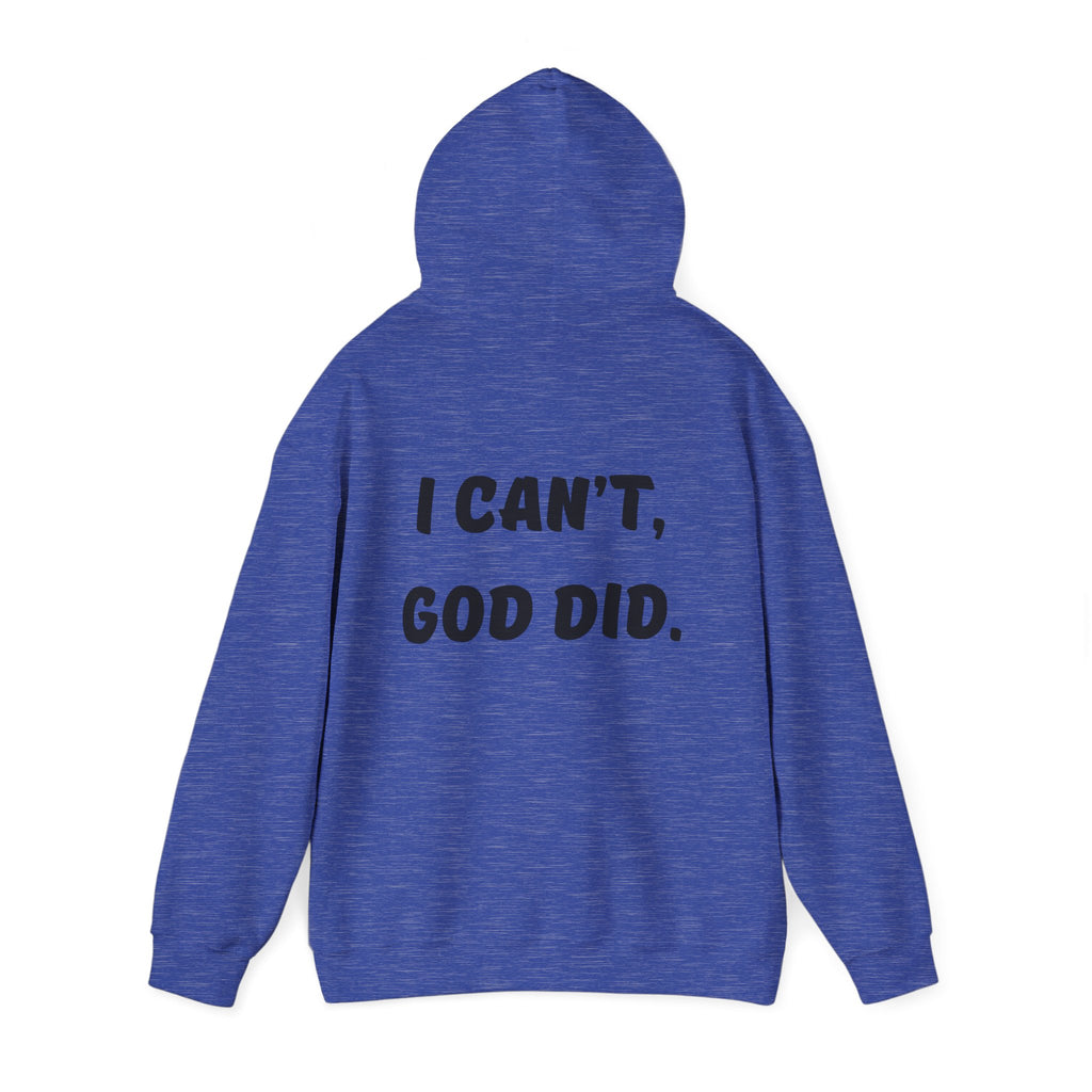 "I can't, God did." Men's Sweatshirt