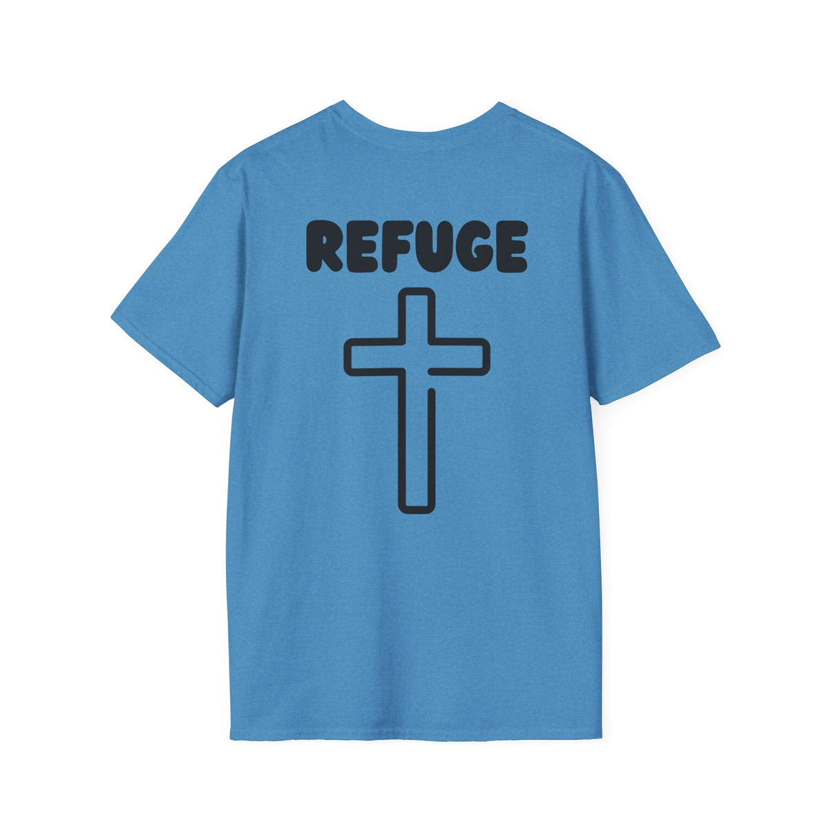 "Refuge, Cross" Men's T-Shirt