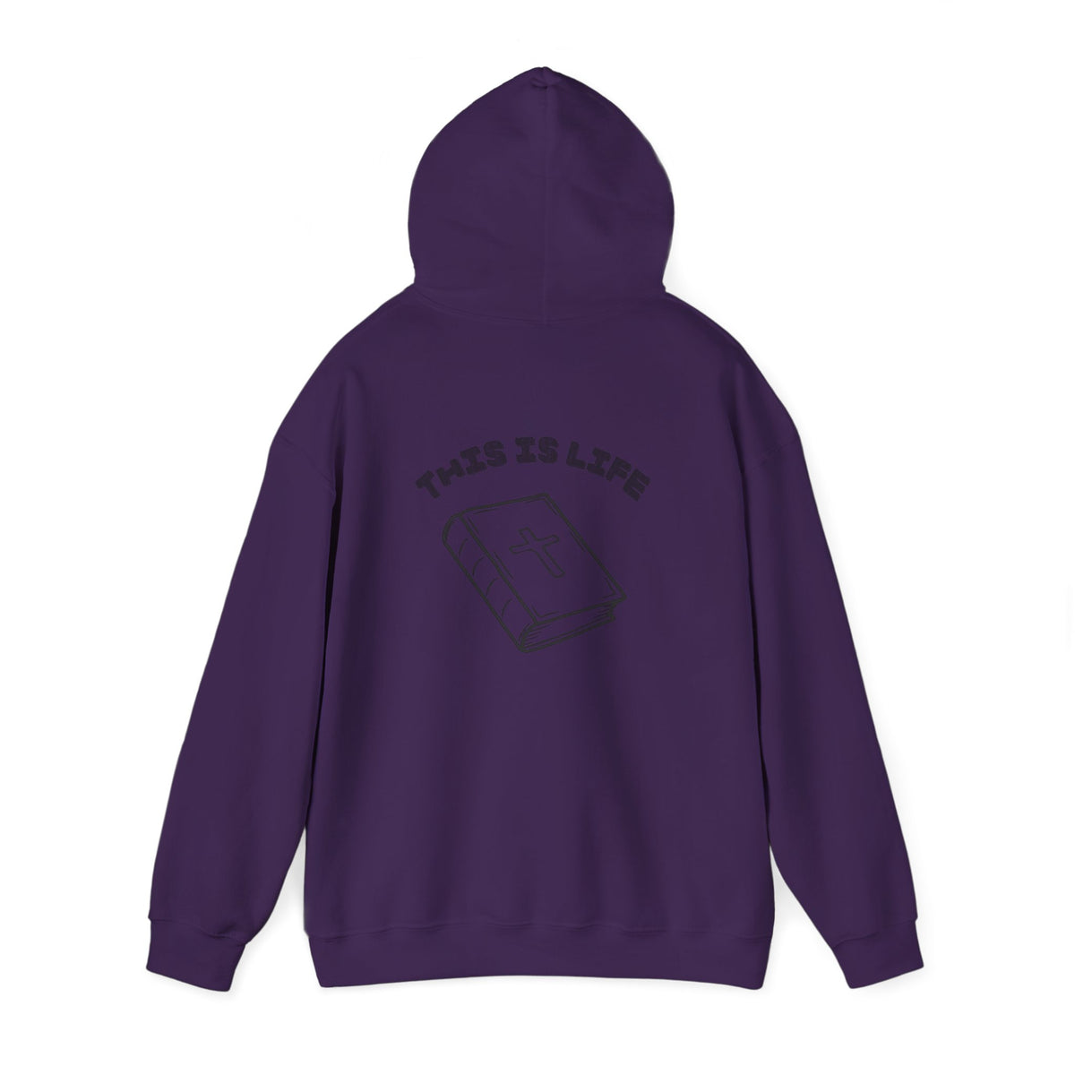 "This is life, Bible" Men's Sweatshirt