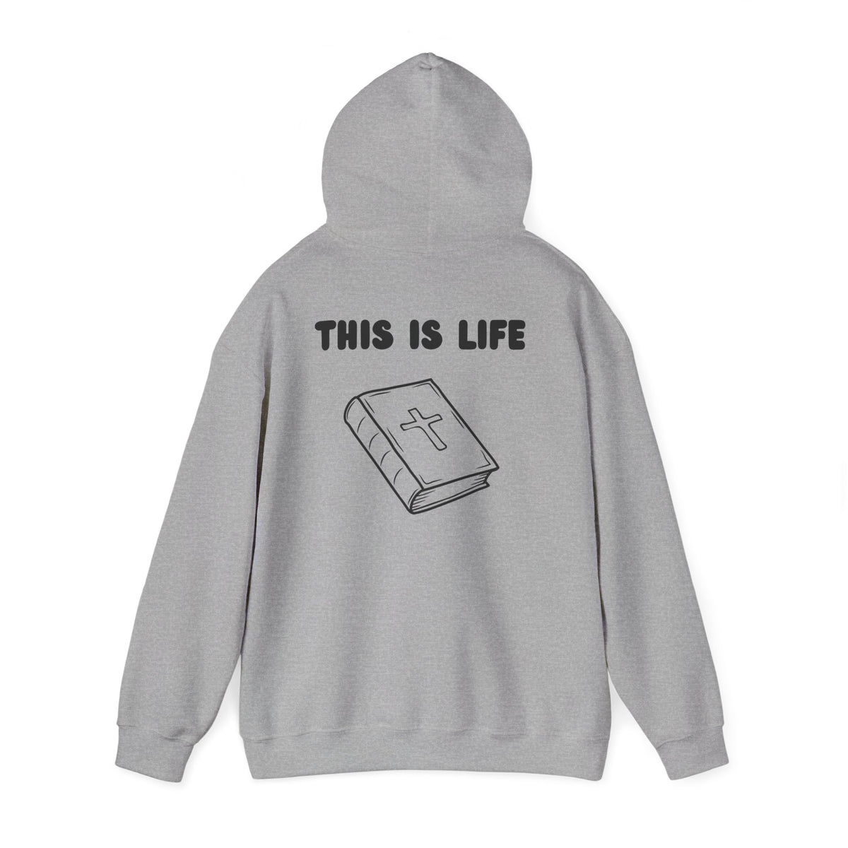 "This is life, bible" Men's Sweatshirt