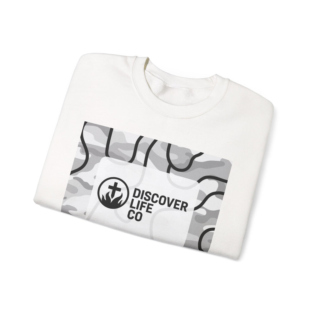 "Hope" Men's Camo Crewneck