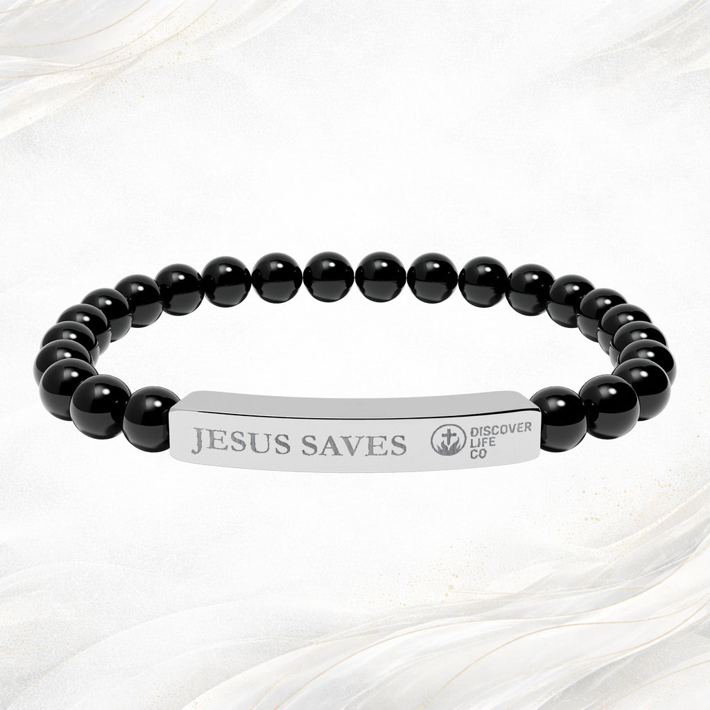"Jesus Saves" Never Alone Bracelets