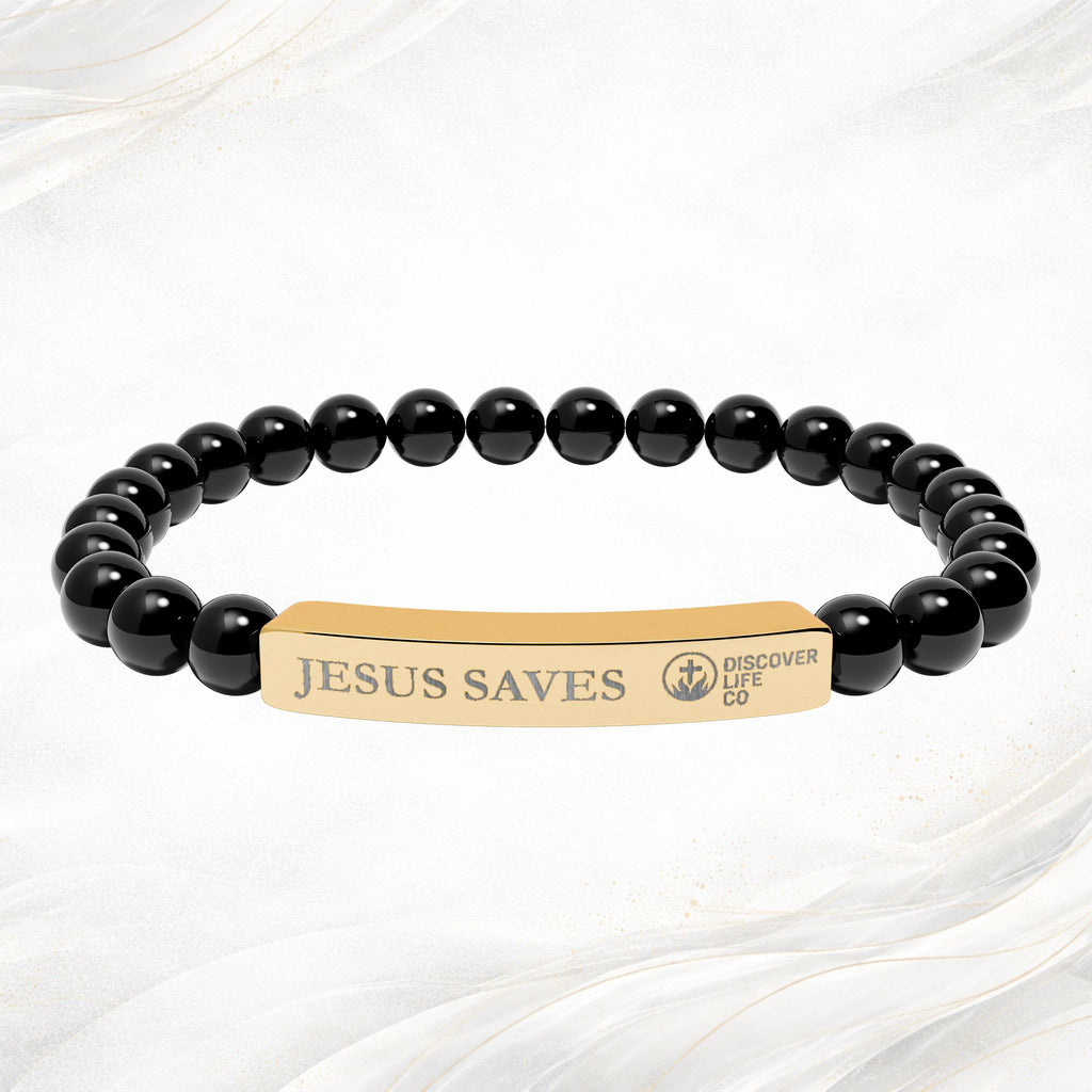 "Jesus Saves" Never Alone Bracelets