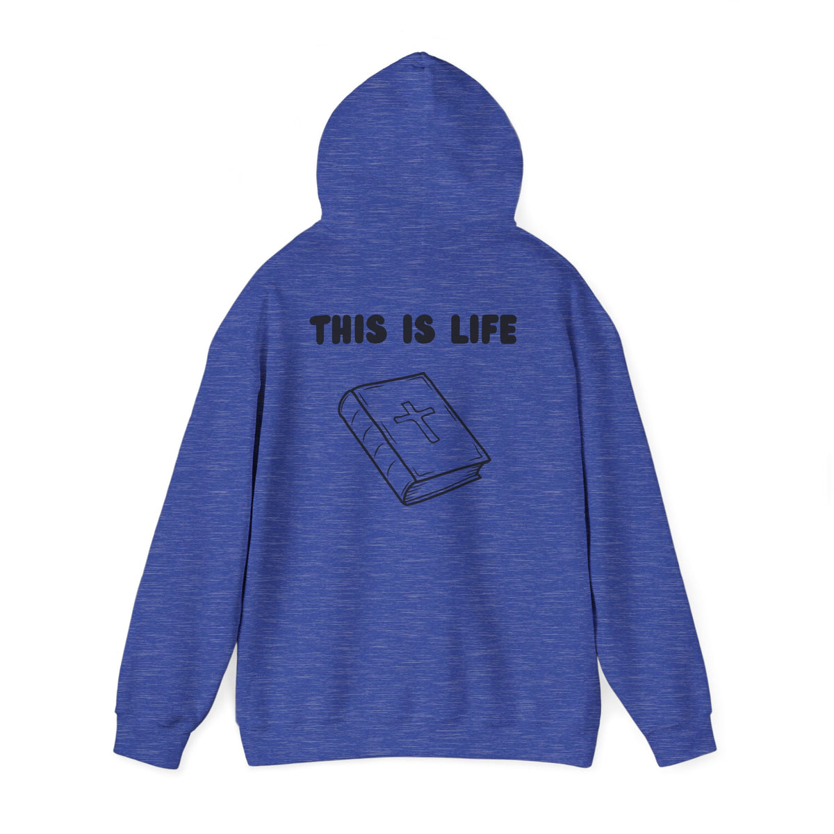 "This is life, bible" Men's Sweatshirt