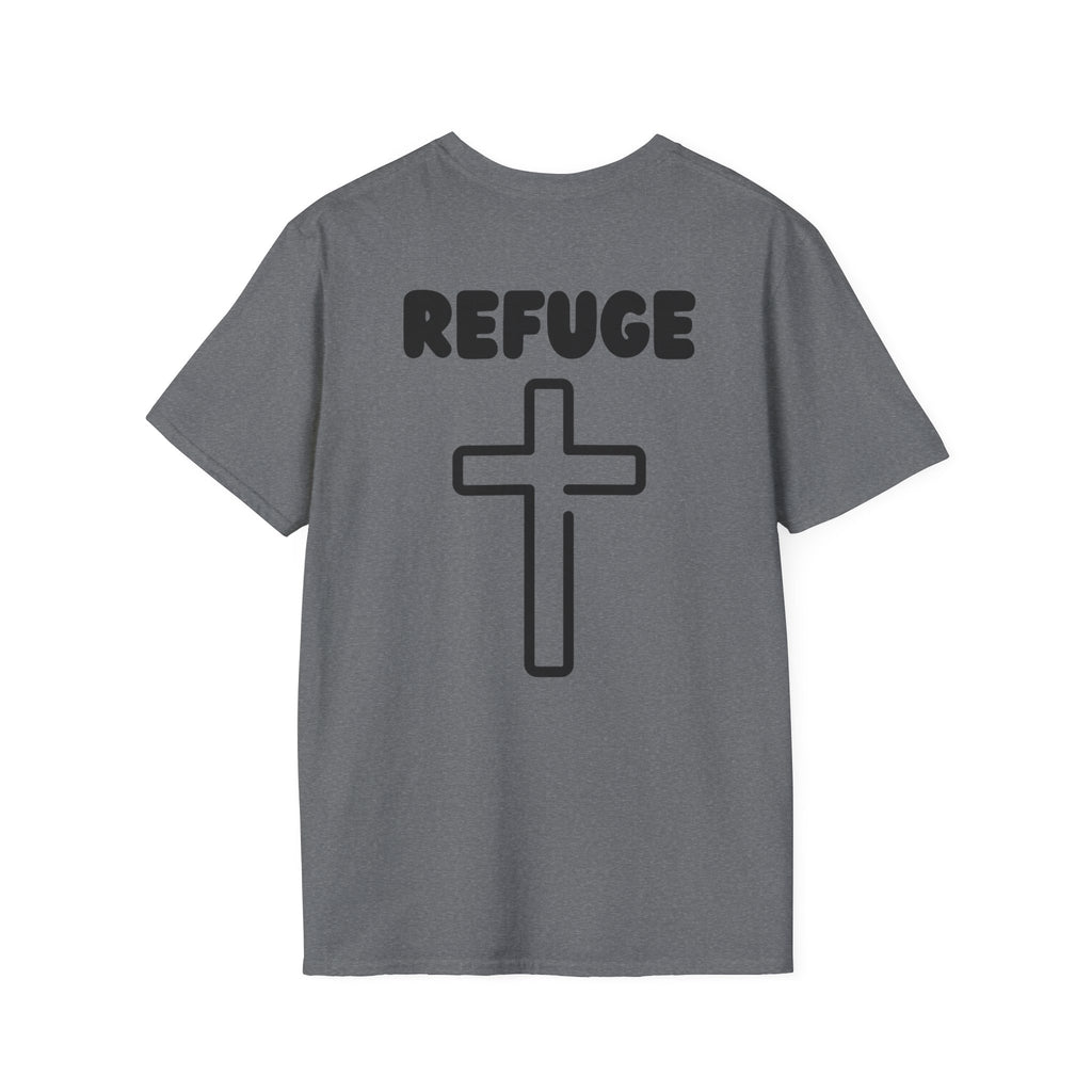 "Refuge, Cross" Men's T-Shirt