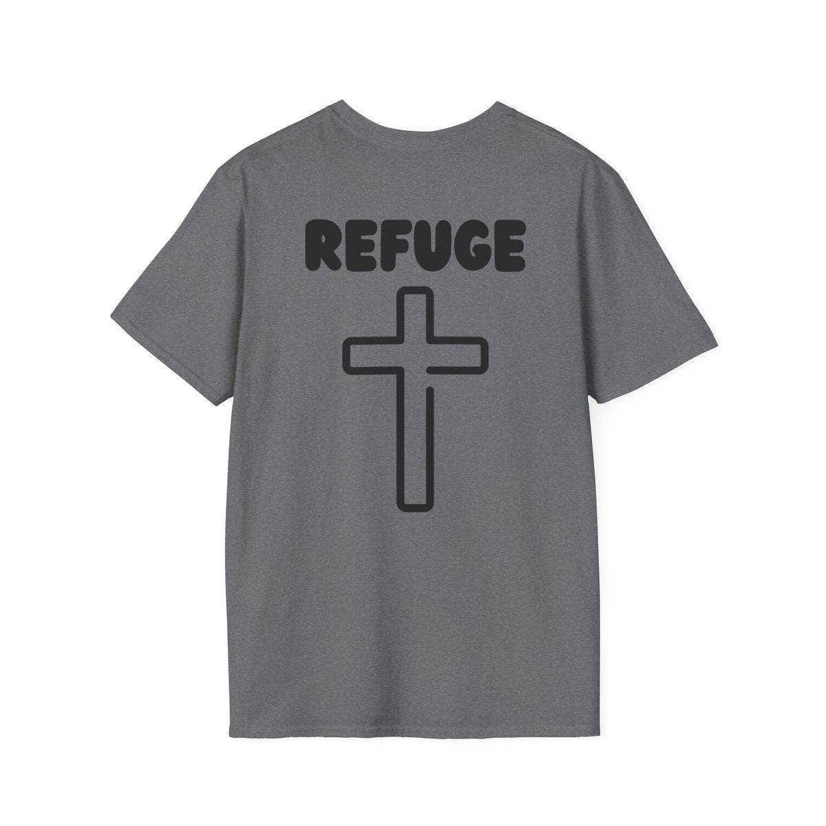 "Refuge, Cross" Men's T-Shirt
