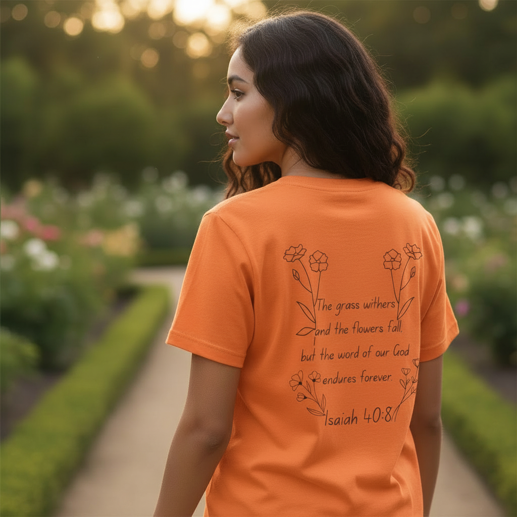"Isaiah 40:8" Women's T-shirt