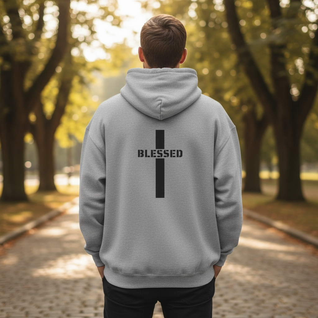 "Blessed cross" Men's Sweatshirt