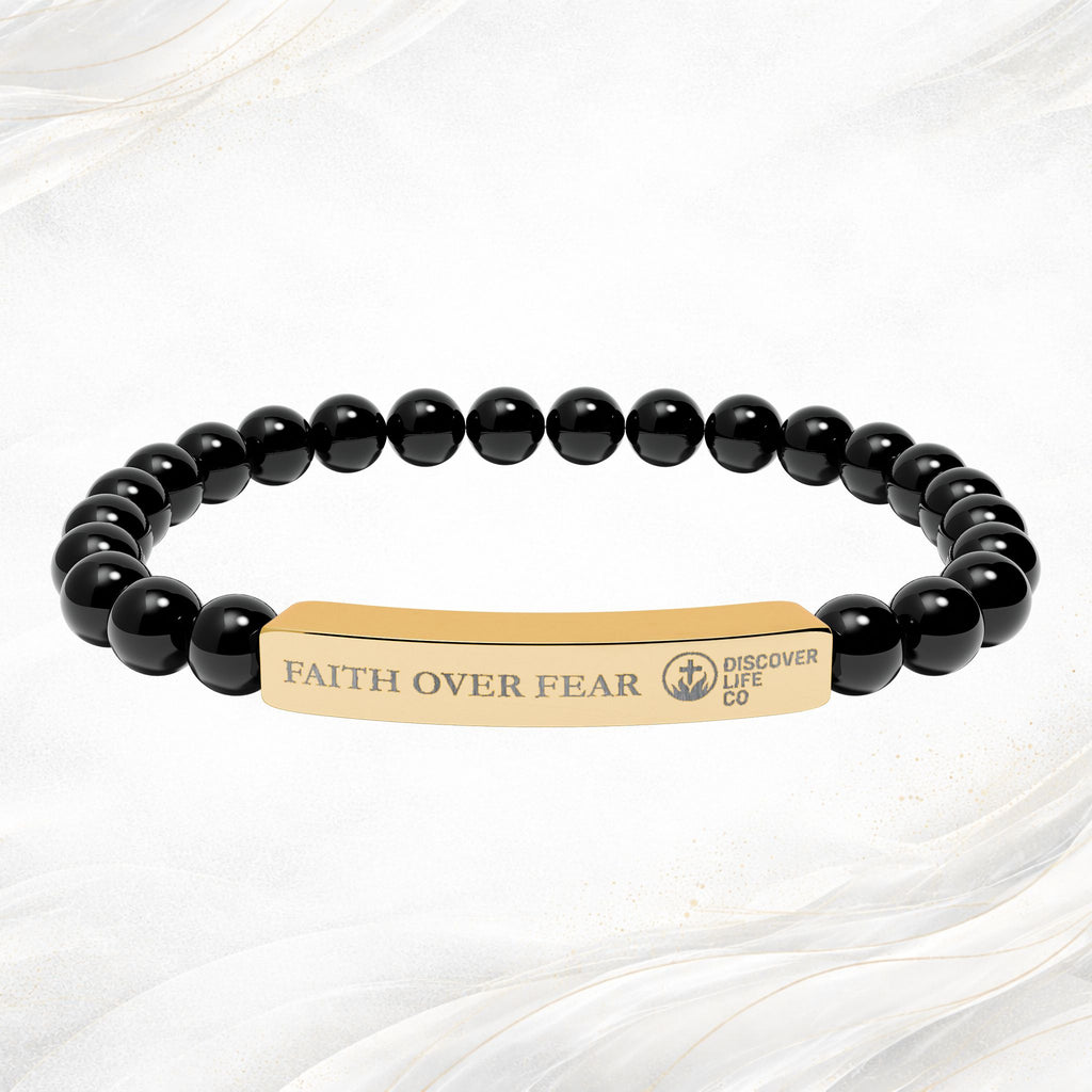 "Faith Over Fear" Never Alone Bracelets