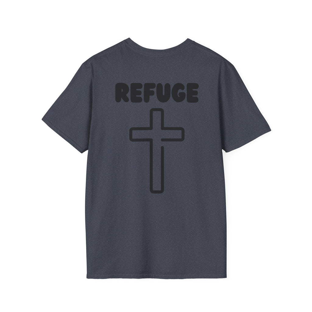 "Refuge, Cross" Men's T-Shirt