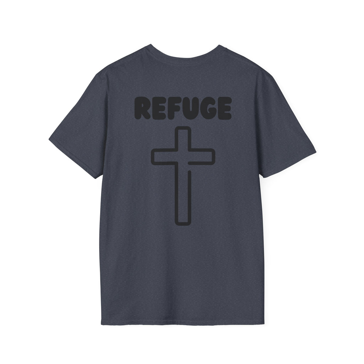 "Refuge, Cross" Men's T-Shirt