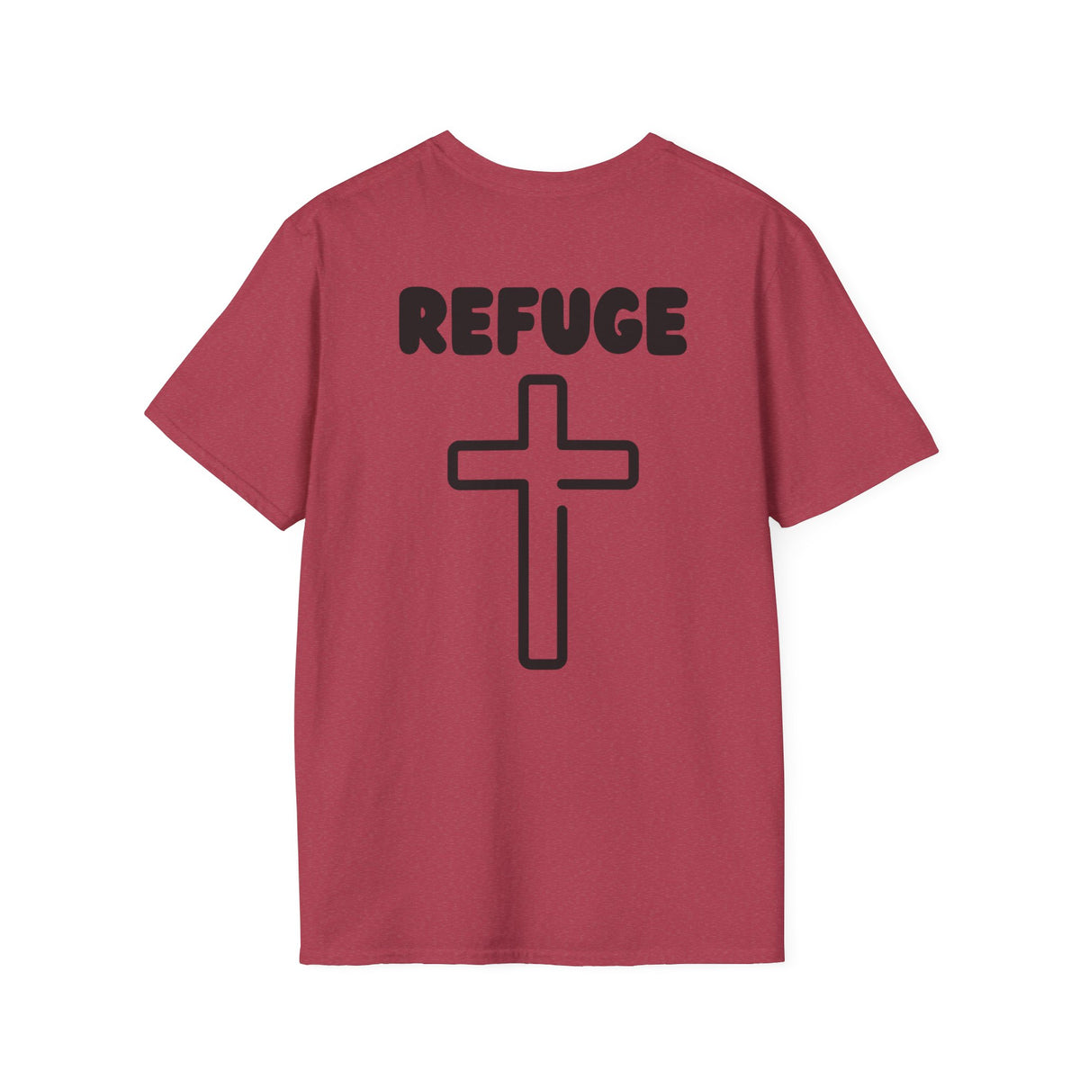 "Refuge, Cross" Men's T-Shirt