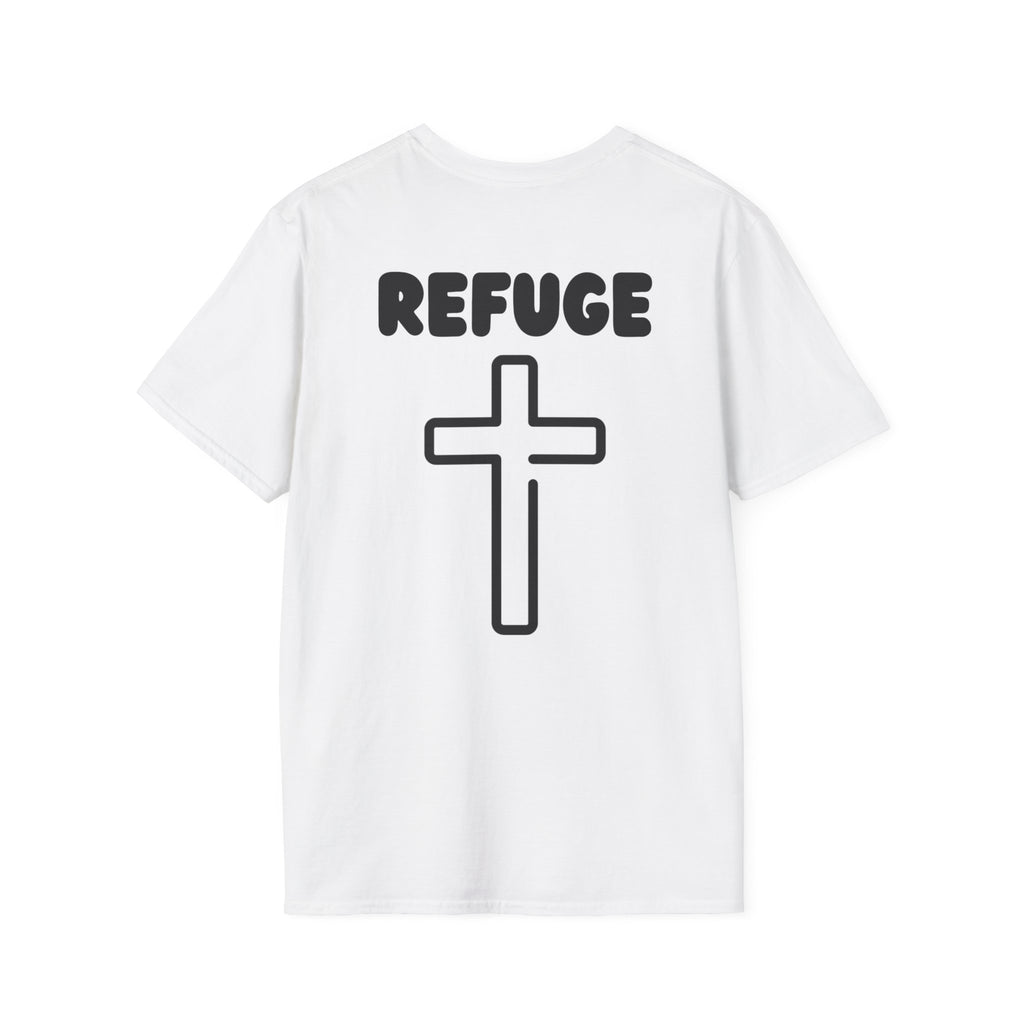 "Refuge, Cross" Men's T-Shirt