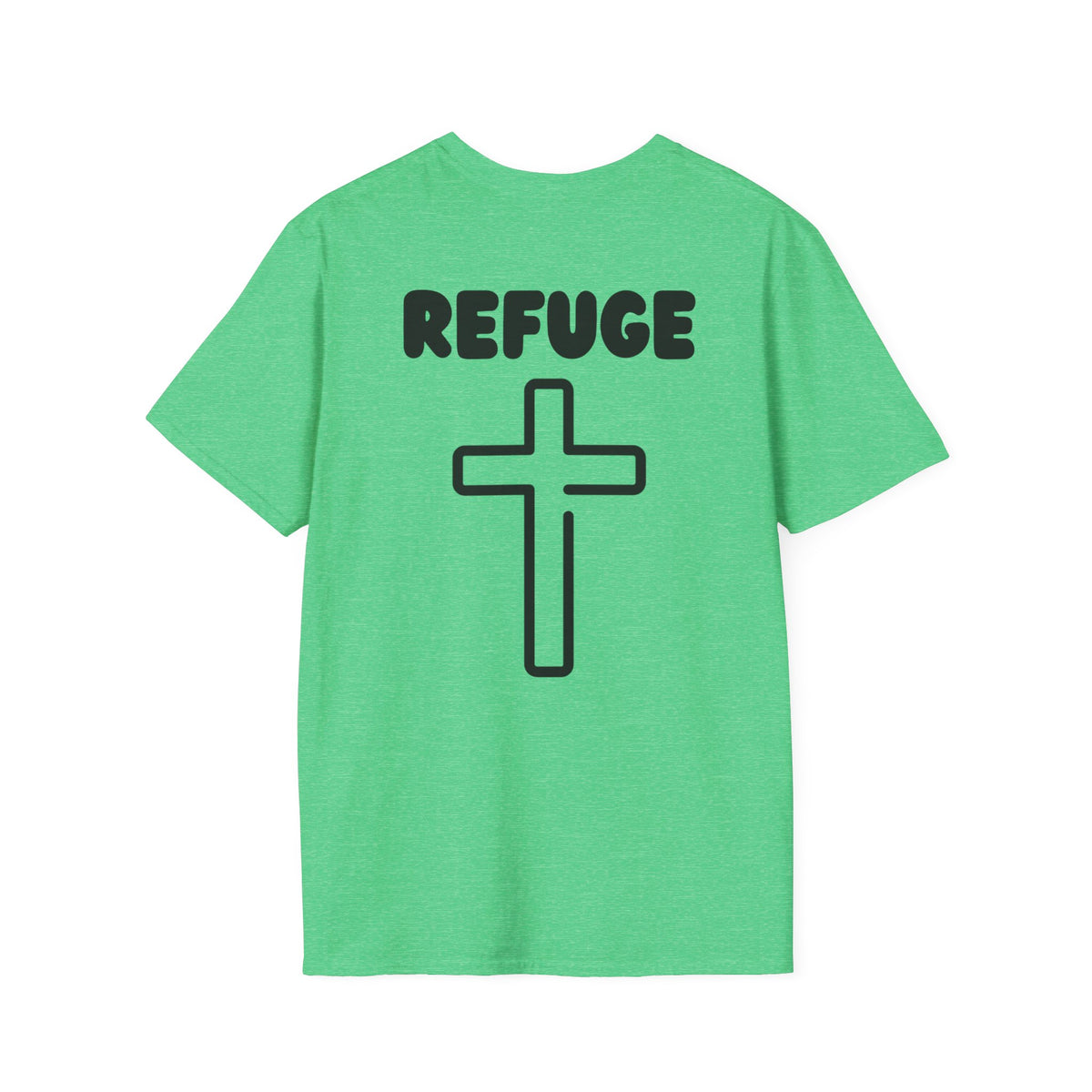 "Refuge, Cross" Men's T-Shirt