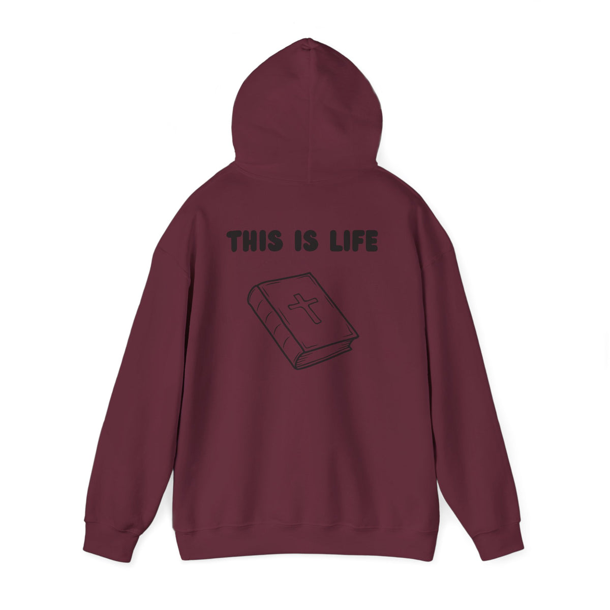 "This is life, bible" Men's Sweatshirt