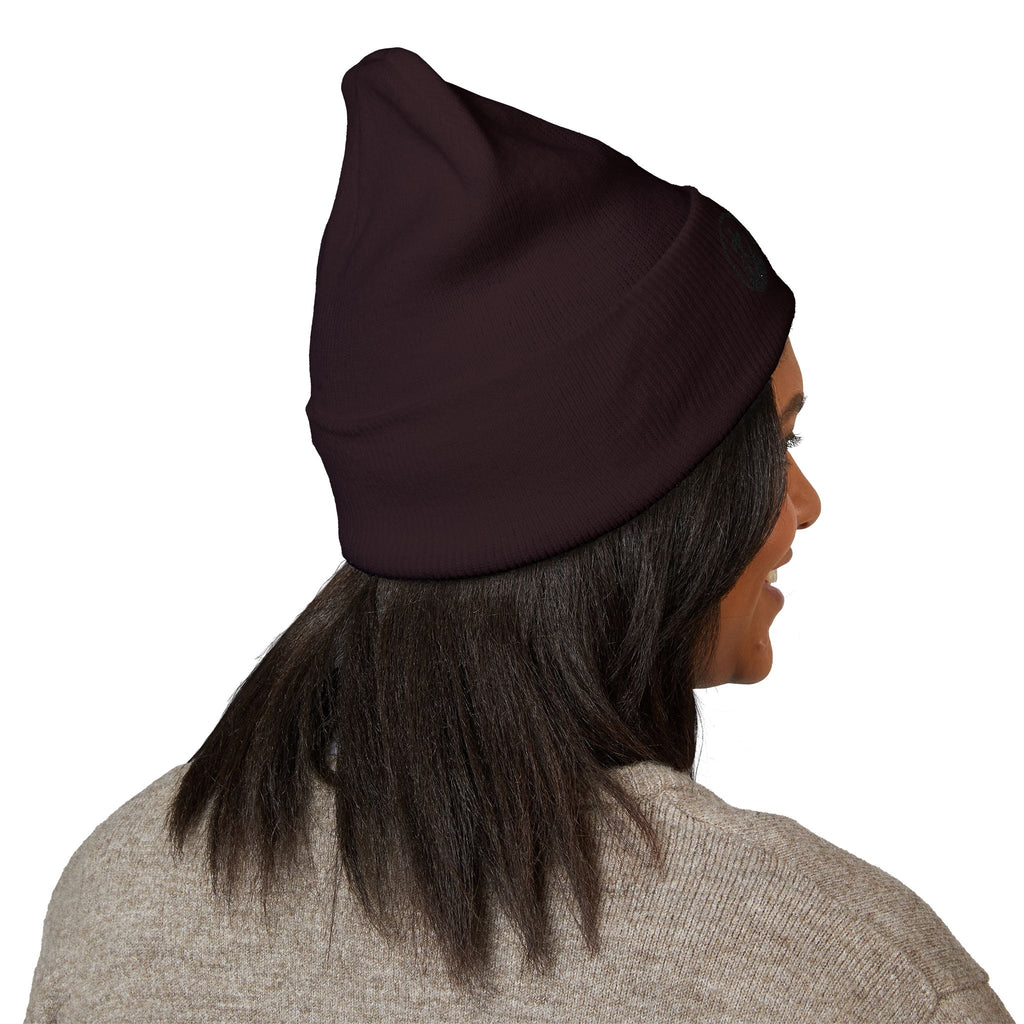 "Discover Life Co"  Embroidered Cuffed Beanie