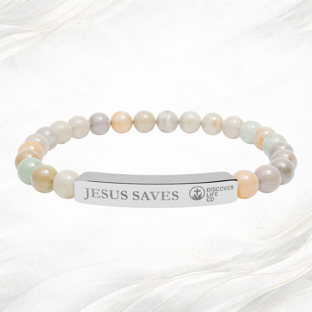 "Jesus Saves" Never Alone Bracelets