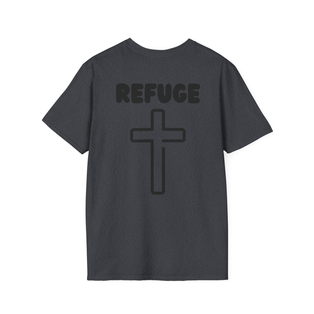 "Refuge, Cross" Men's T-Shirt