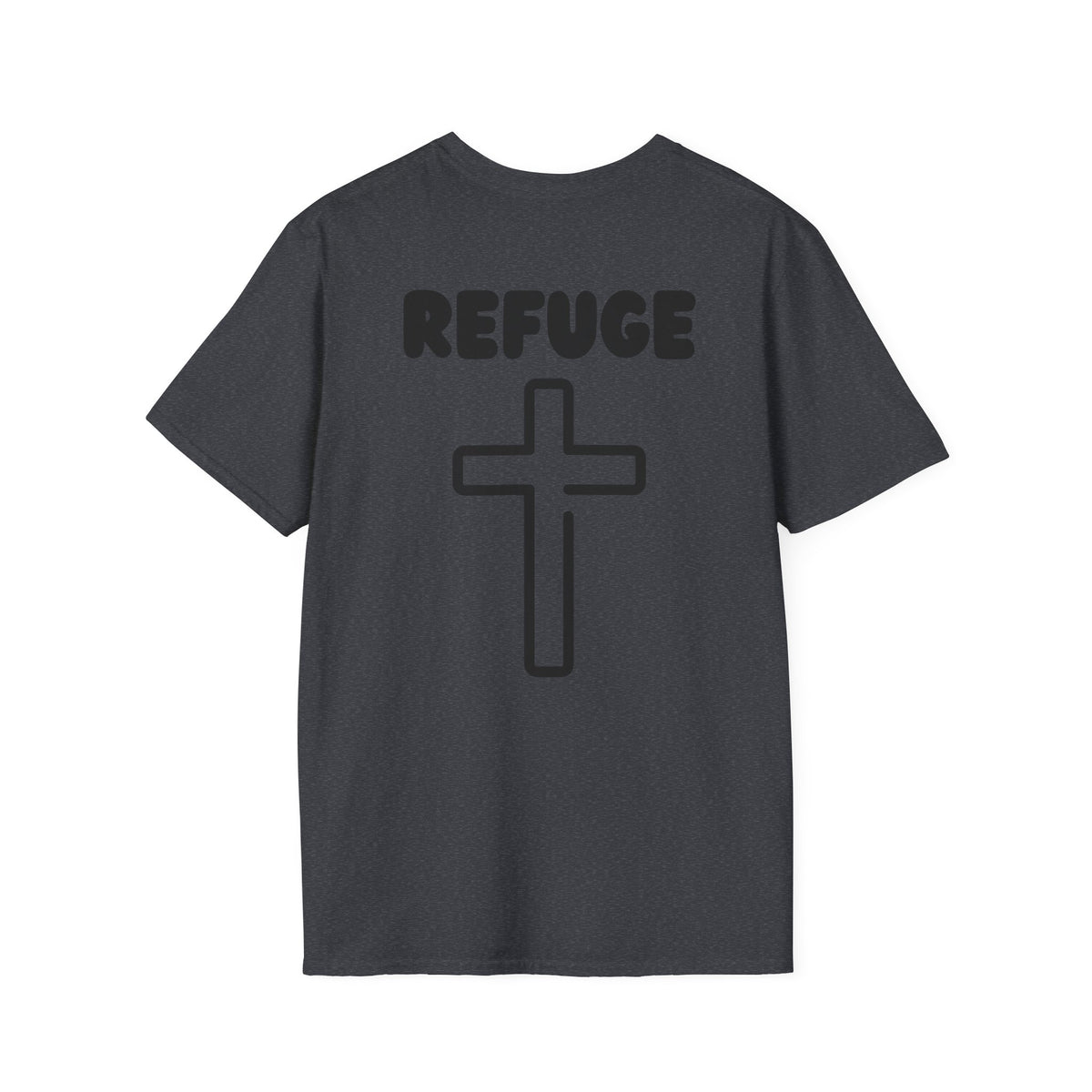 "Refuge, Cross" Men's T-Shirt