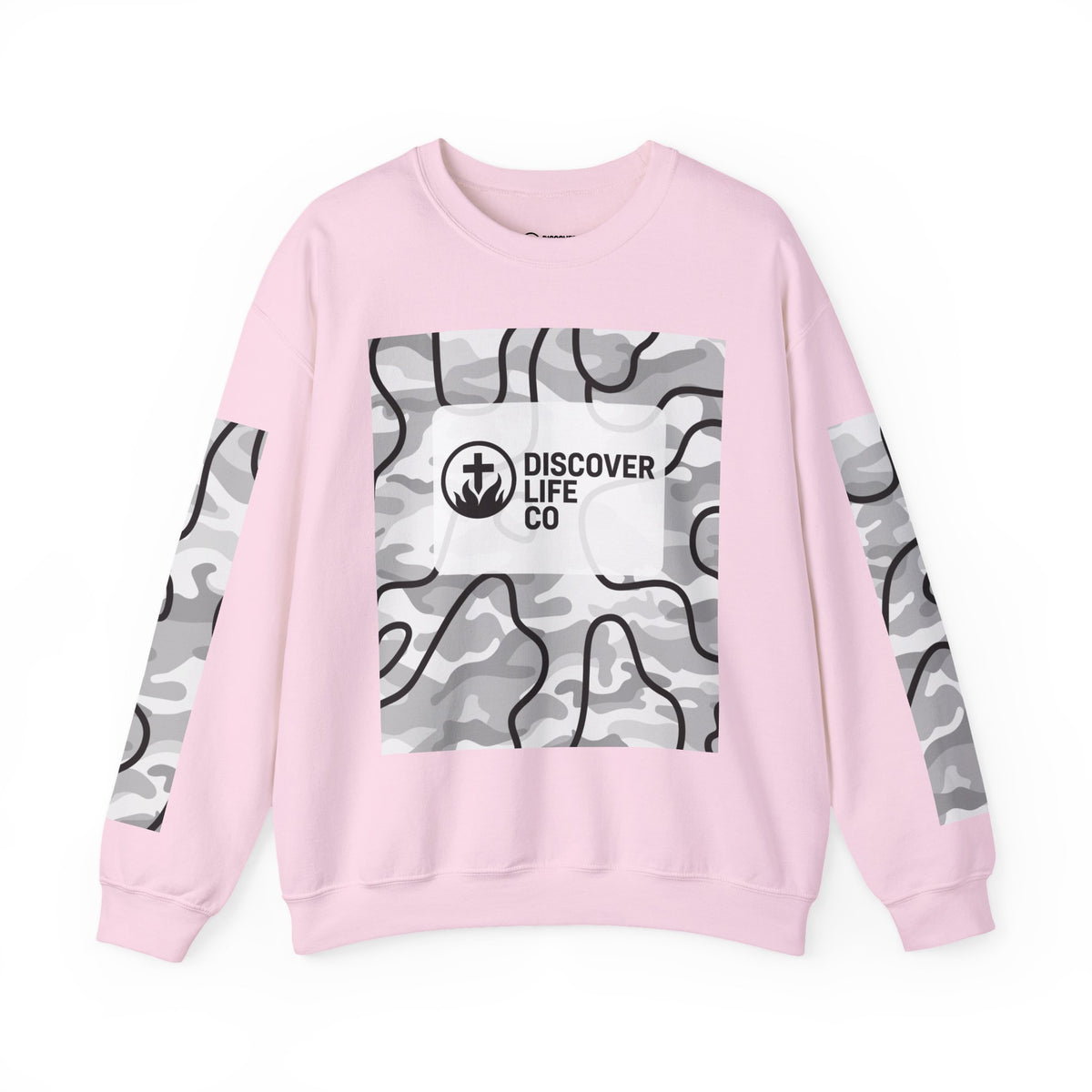 "Blessed" Men's Camo Crewneck
