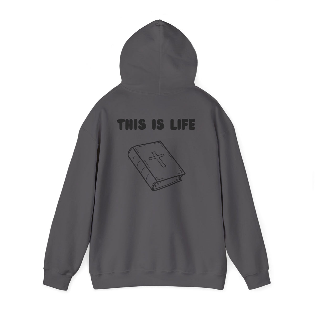 "This is life, bible" Men's Sweatshirt