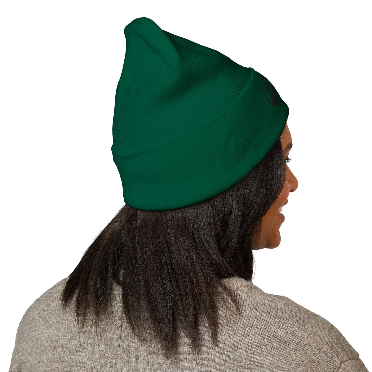 "Discover Life Co"  Embroidered Cuffed Beanie
