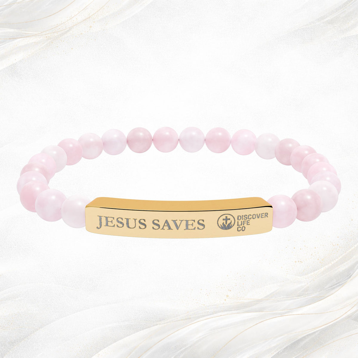 "Jesus Saves" Never Alone Bracelets