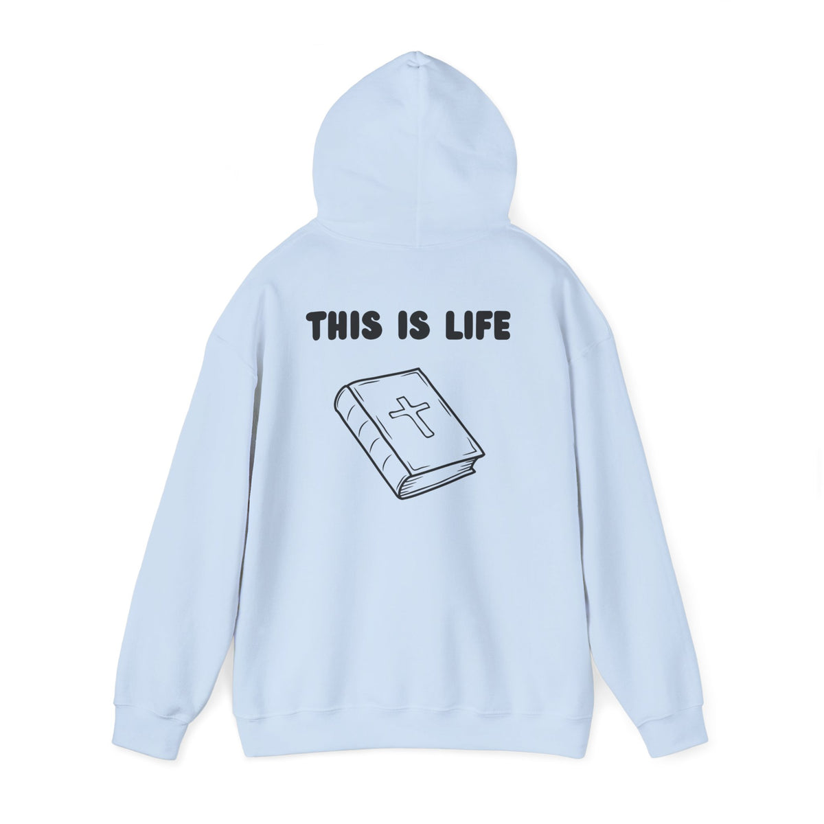 "This is life, bible" Men's Sweatshirt