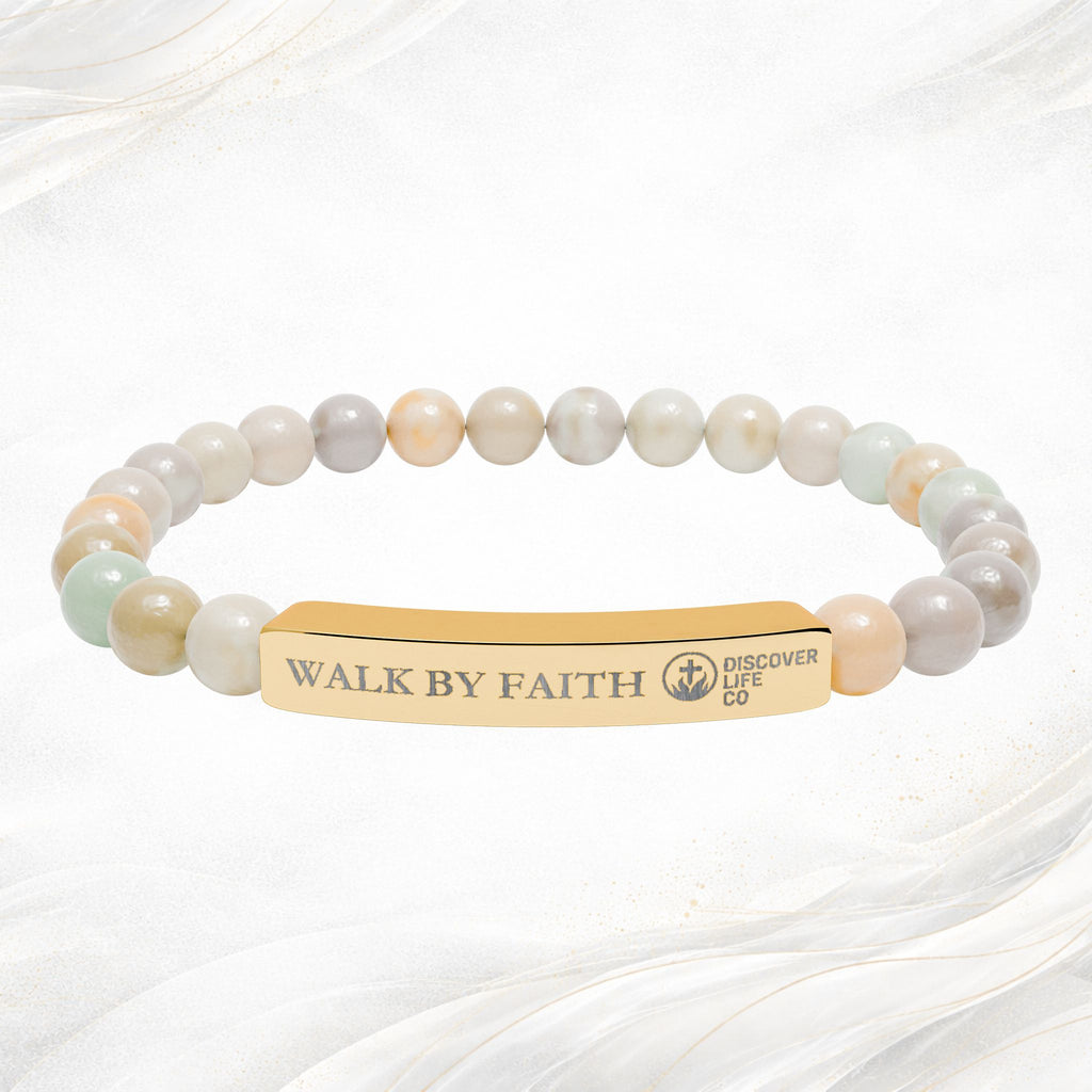 "Walk By Faith" Never Alone Bracelets