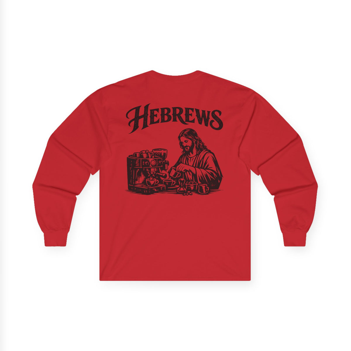 "Hebrews Espresso" Women's Long Sleeve